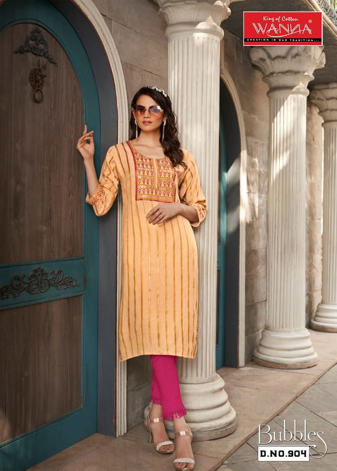 Bubbles By Wanna Fancy Designer Kurtis Catalog